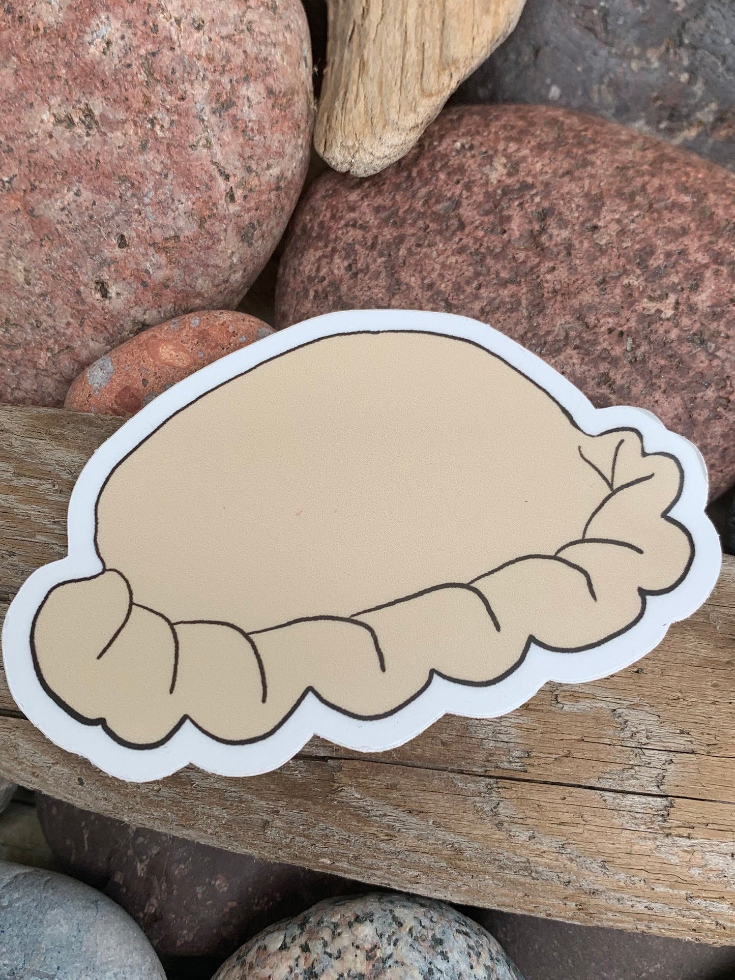 Pasty magnet | pasty | magnet | refrigerator magnet | yooper | UP  | Upper Peninsula | Michigan  |  Yooper food | UP pasties | food magnet