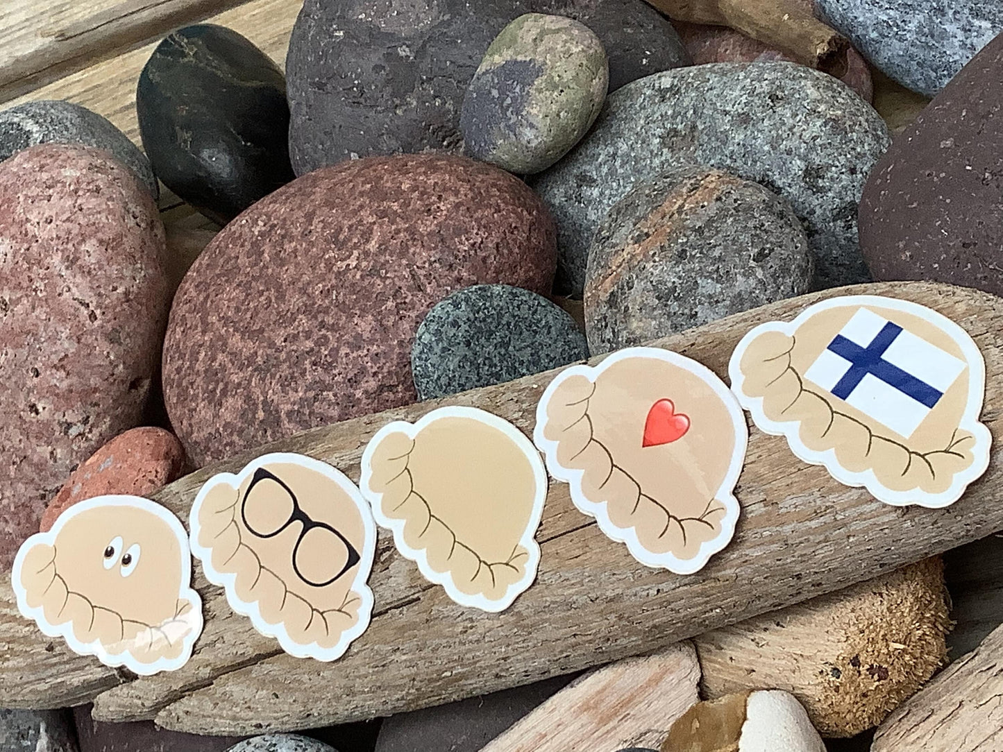 Pasty sticker set | Pasty | water bottle stickers | vinyl sticker | waterproof |  yooper | UP Upper Peninsula Michigan | decal | UP | VSCO