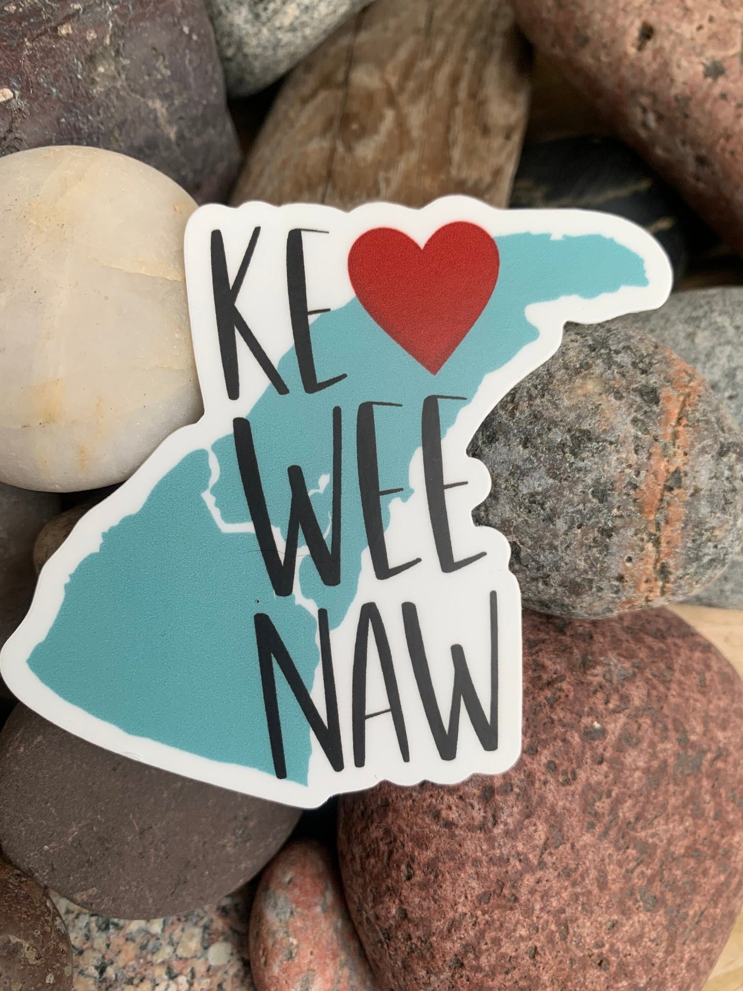 Keweenaw magnet| Magnet | refrigerator magnet  | yooper | UP | Upper Peninsula | Michigan | Keweenaw