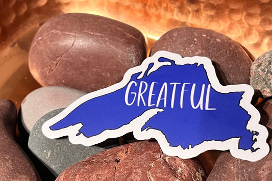 Superior vinyl sticker | sticker | Lake | decal |  great lake |  grateful | greatful | lake superior | Michigan
